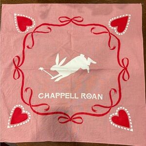 Chappell Roan merch bandana pink red white 2024 Boston calling festival